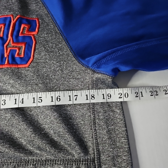 New York Rangers Hoodie Blue Gray NHL Pullover Hooded Sweatshirt Men's Sz Small - Picture 11 of 12
